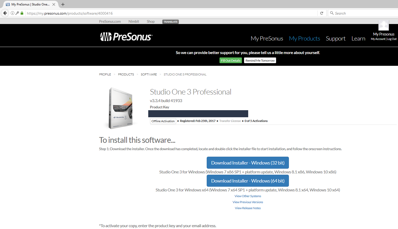 PreSonus Studio One 6 Professional 6.2.0 for windows instal
